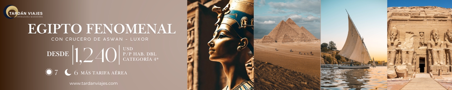 BANER EGIPTO FENOMENAL